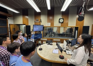 英文科實地考察教學活動-參觀香港電台廣播大廈